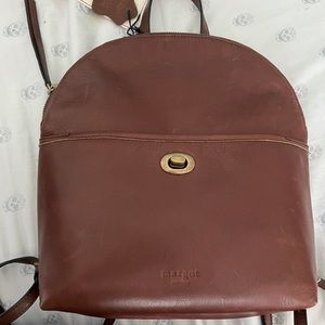 Brand new leather Margot backpack style purse